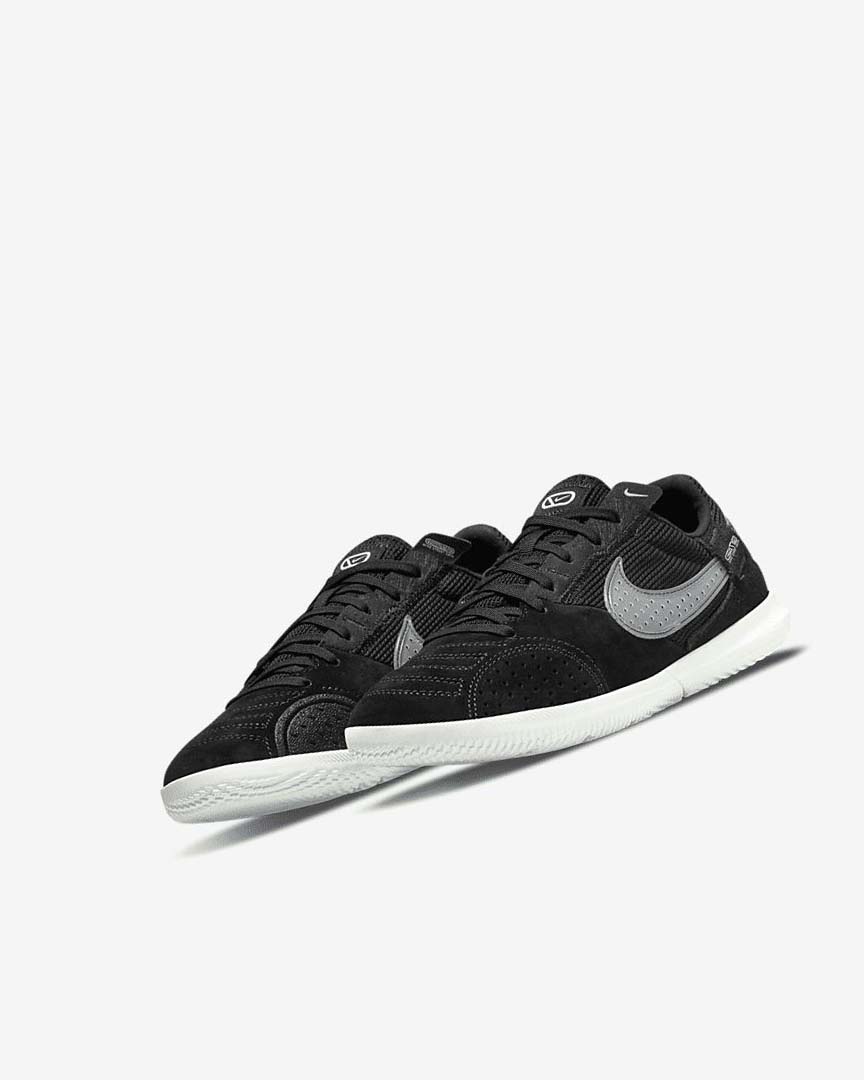 Zapatos De Fútbol Nike Jr. Streetgato Niño Negras Blancas | CR2428