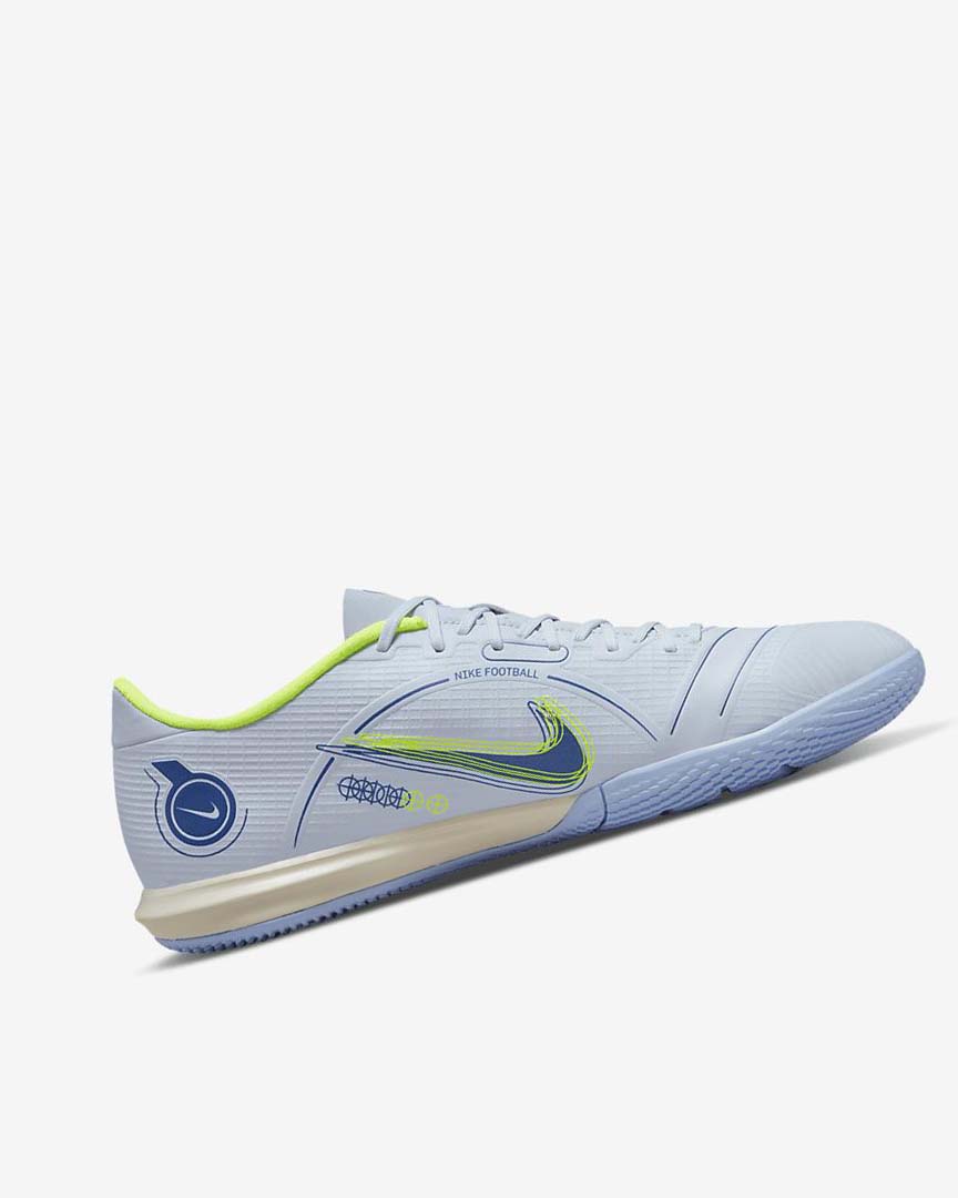 Zapatos De Fútbol Nike Mercurial Vapor 14 Academy IC Mujer Gris Azules Claro Azules Azules | CR2405