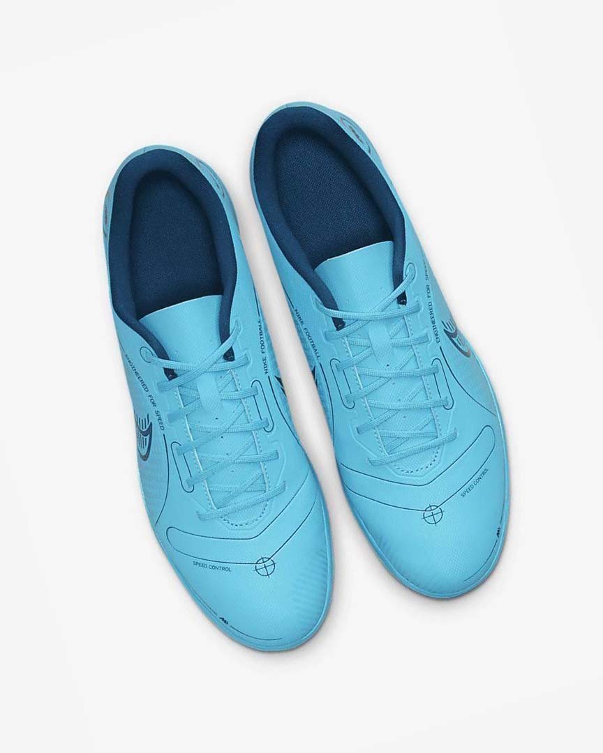 Zapatos De Fútbol Nike Mercurial Vapor 14 Club IC Hombre Azules Naranjas | CR4499