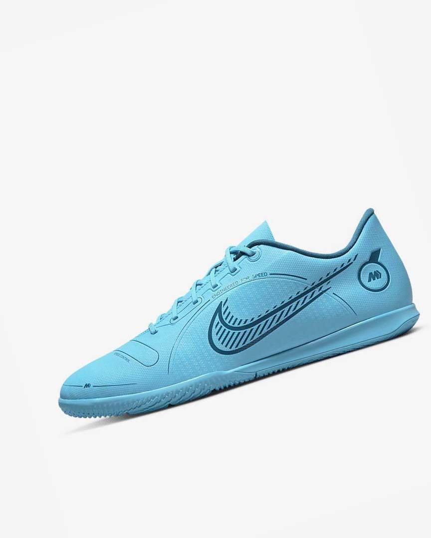 Zapatos De Fútbol Nike Mercurial Vapor 14 Club IC Hombre Azules Naranjas | CR4499