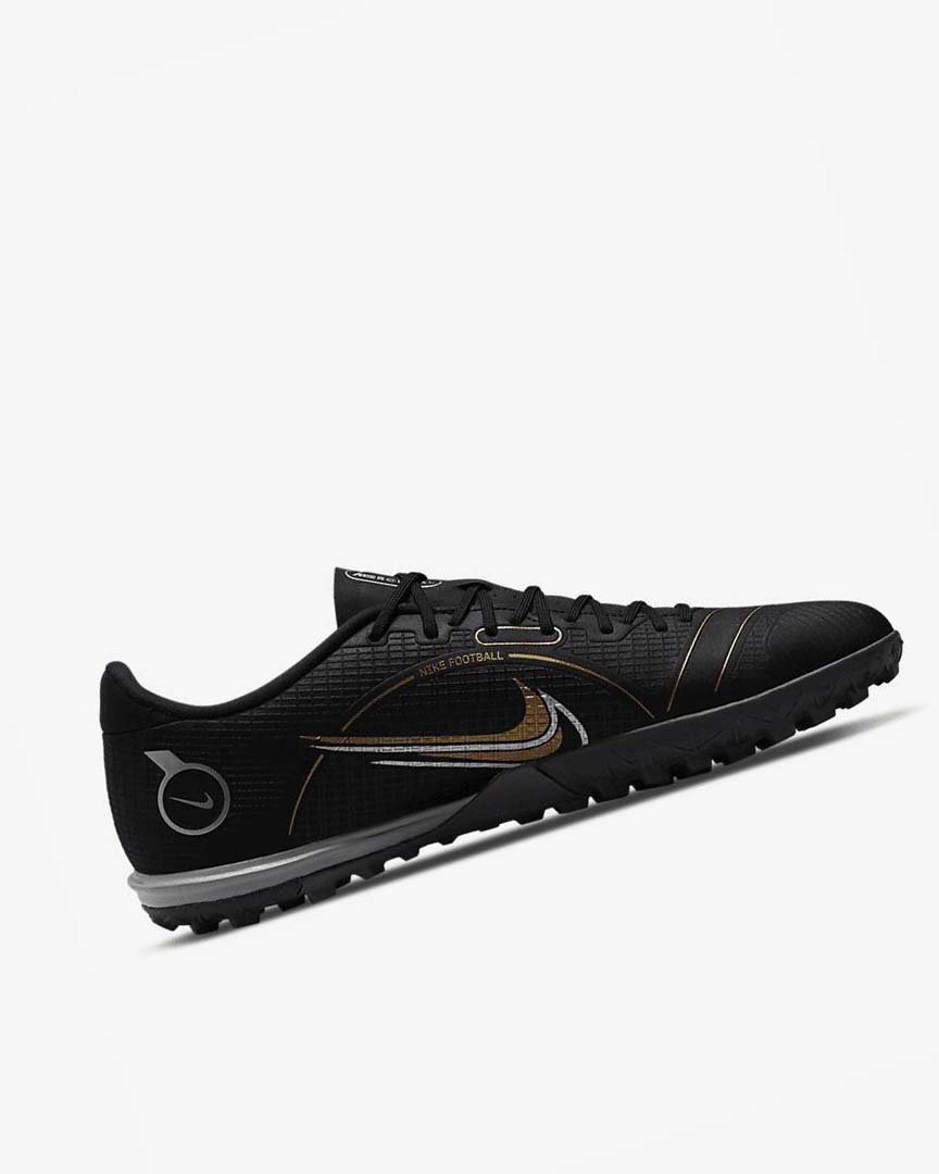 Zapatos De Fútbol Nike Mercurial Vapor 14 Academy TF Hombre Negras Metal Plateadas Gris Metal Doradas | CR5375