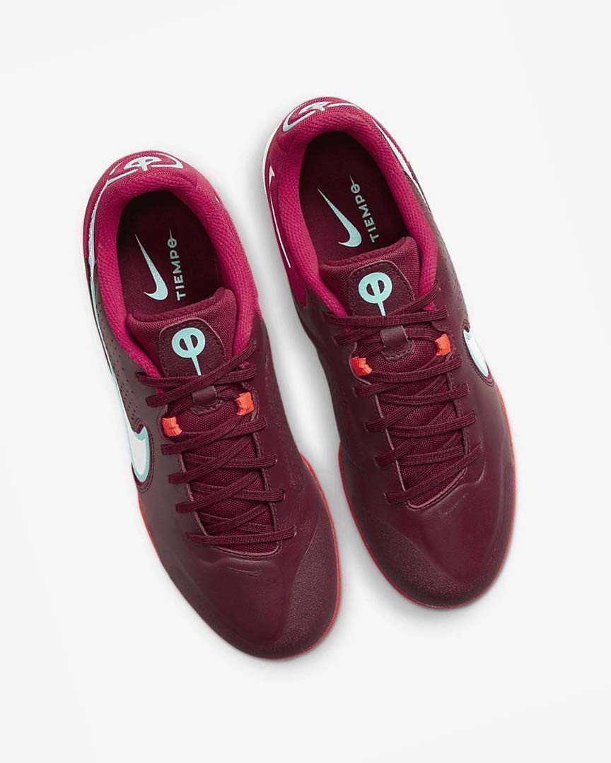 Zapatos De Fútbol Nike React Tiempo Legend 9 Pro IC Hombre Rojas Rojas Claro Blancas | CR5294