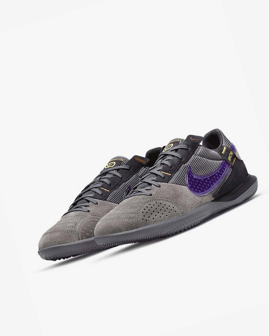 Zapatos De Fútbol Nike Streetgato Hombre Negras Gris Moradas | CR2308