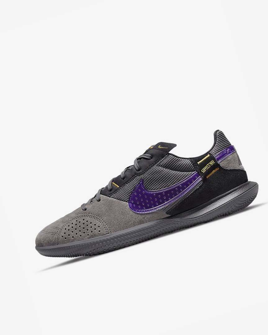 Zapatos De Fútbol Nike Streetgato Hombre Negras Gris Moradas | CR2308