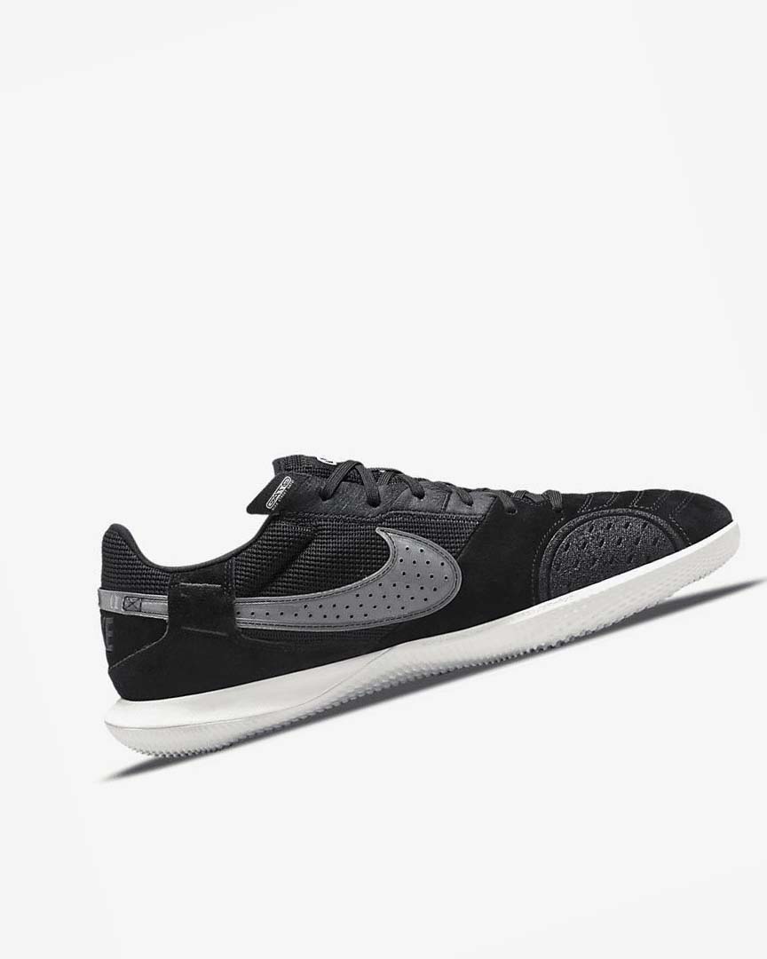 Zapatos De Fútbol Nike Streetgato Hombre Negras Blancas | CR2718