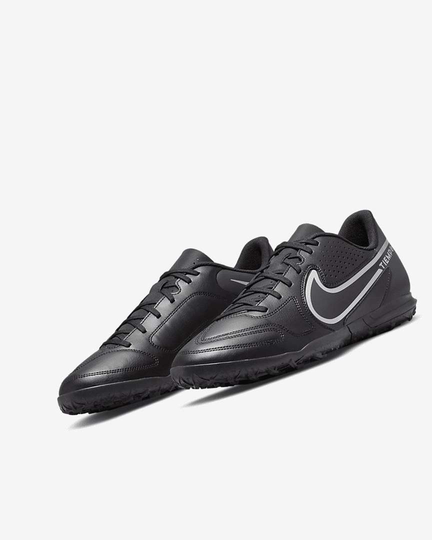 Zapatos De Fútbol Nike Tiempo Legend 9 Club TF Mujer Negras Gris Oscuro Negras | CR2455