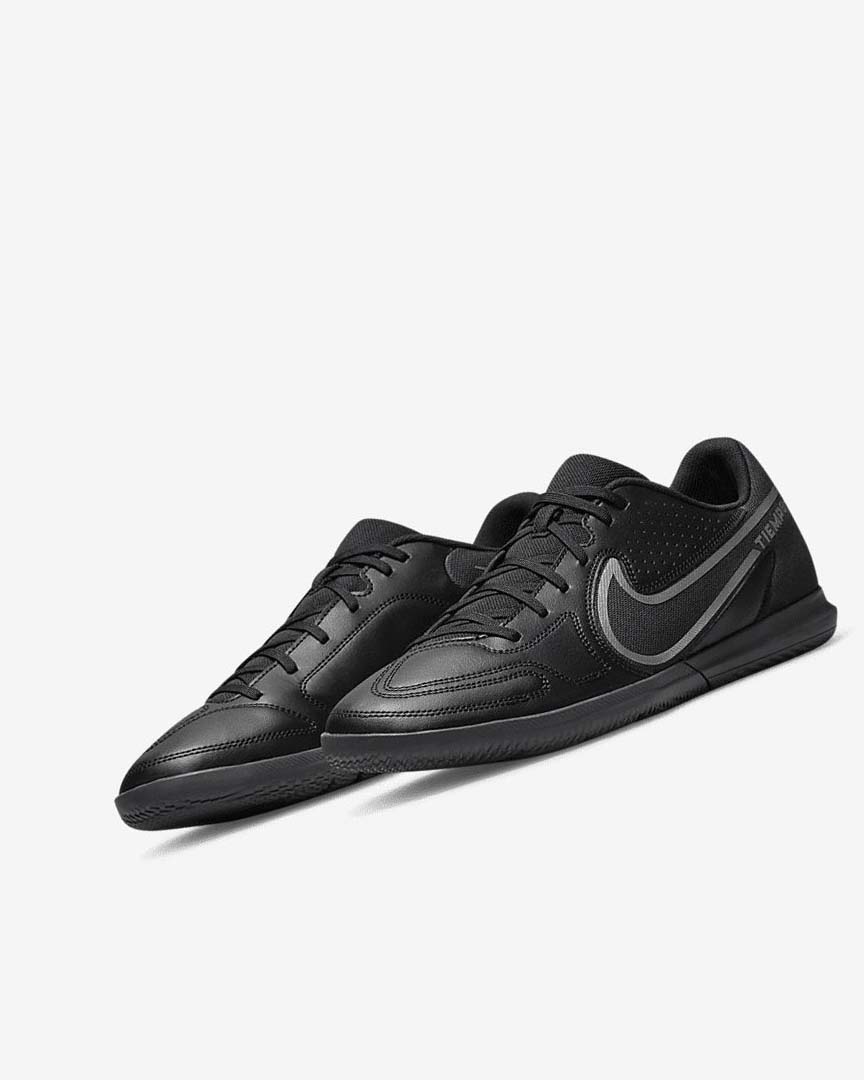 Zapatos De Fútbol Nike Tiempo Legend 9 Club IC Mujer Negras Gris Oscuro Negras | CR2690