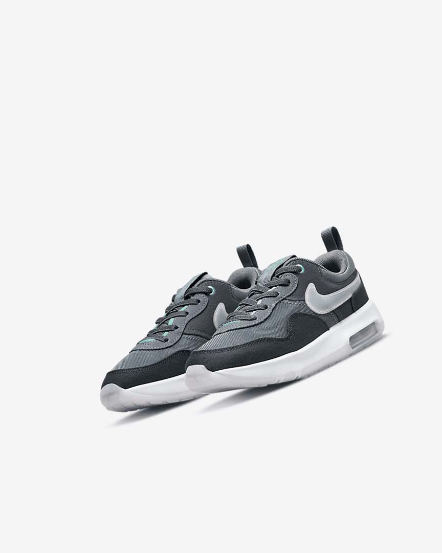 Zapatos Nike Air Max Motif Niña Gris Turquesa Gris Oscuro Negras | CR4734