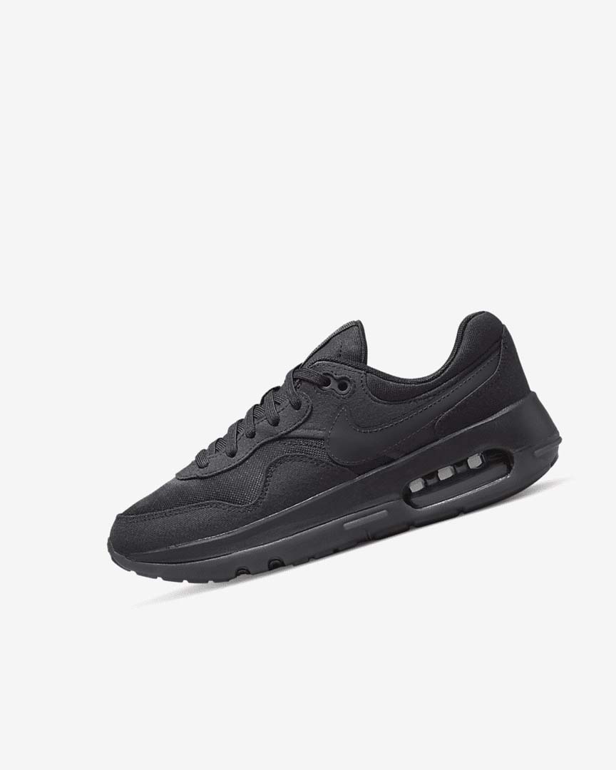 Zapatos Nike Air Max Motif Niña Negras Gris Oscuro Negras | CR2394