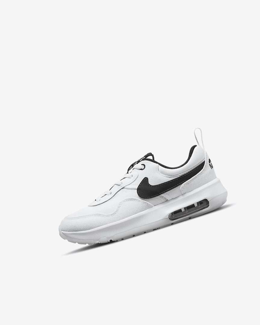 Zapatos Nike Air Max Motif Niño Blancas Blancas Negras | CR2522