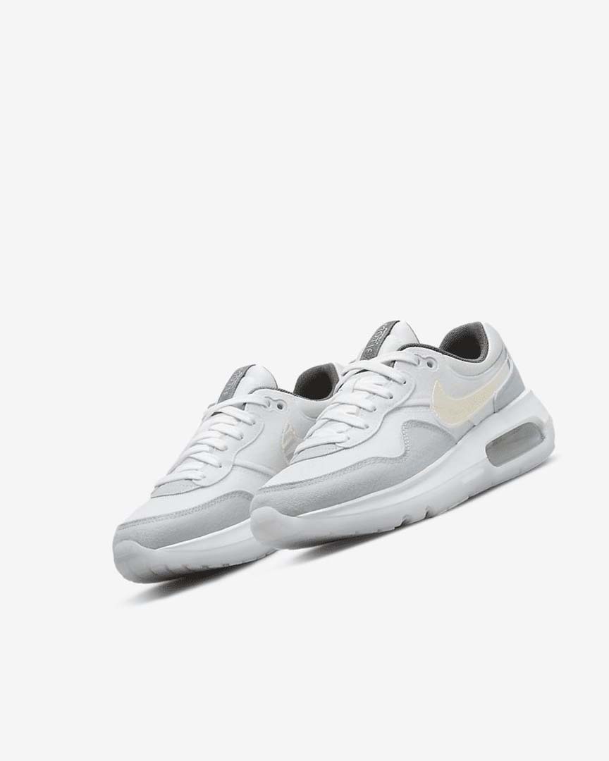 Zapatos Nike Air Max Motif Niño Blancas Blancas Azules Gris | CR5067