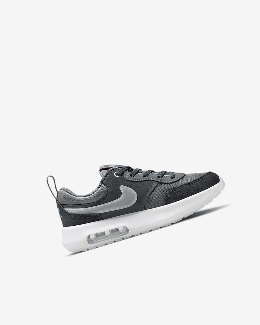 Zapatos Nike Air Max Motif Niño Gris Turquesa Gris Oscuro Negras | CR4759