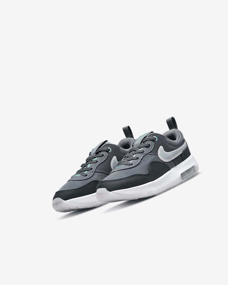 Zapatos Nike Air Max Motif Niño Gris Turquesa Gris Oscuro Negras | CR4759