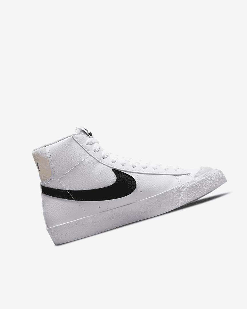 Zapatos Nike Blazer Niña Blancas Blancas Negras | CR2544