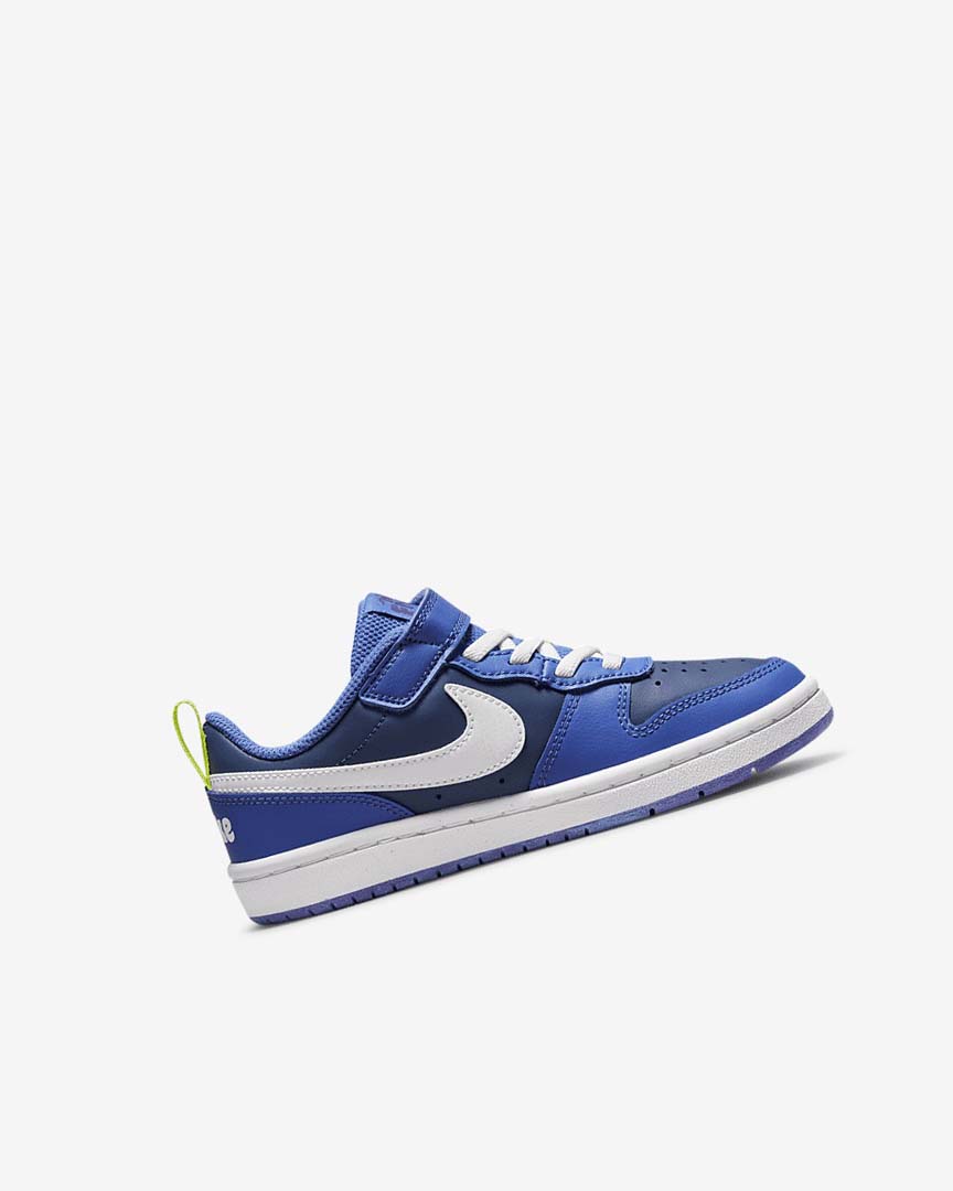 Zapatos Nike Court Borough Low 2 Lil Fruits Niña Azul Marino Azules Azules Blancas | CR4625