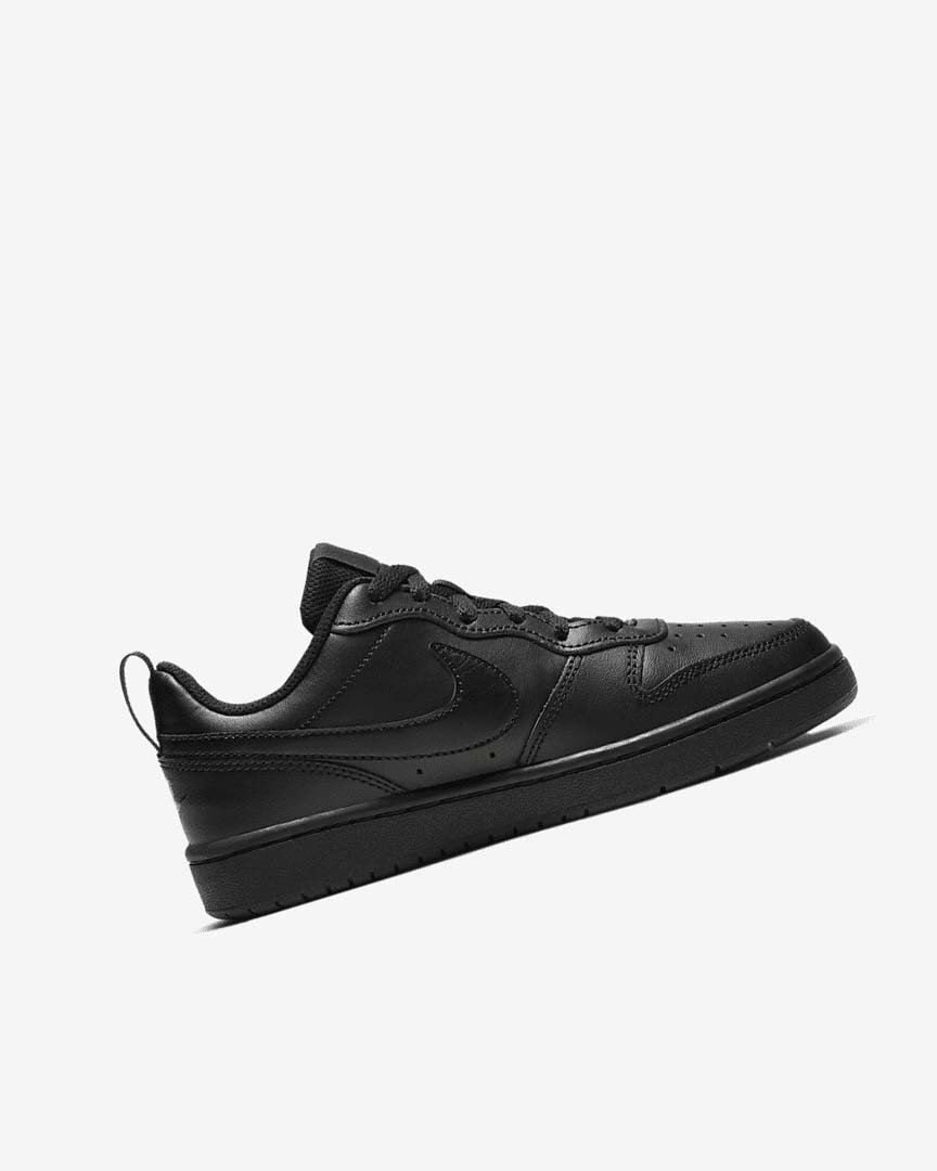 Zapatos Nike Court Borough Low 2 Niña Negras Negras Negras | CR4660