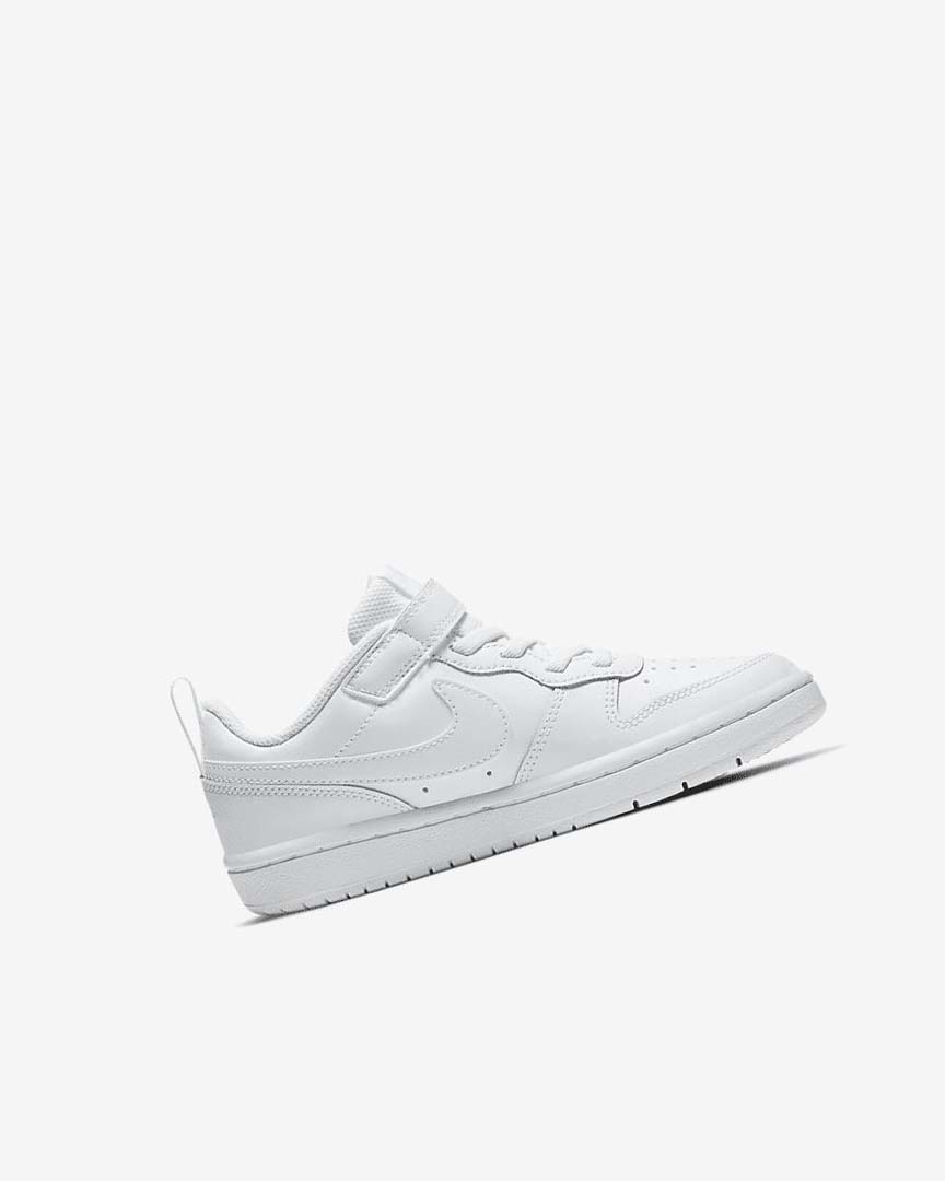 Zapatos Nike Court Borough Low 2 Niño Blancas Blancas Blancas | CR4761