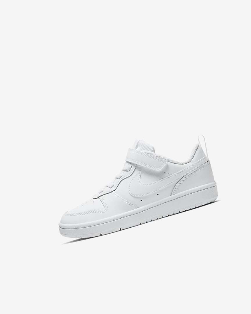 Zapatos Nike Court Borough Low 2 Niño Blancas Blancas Blancas | CR4761