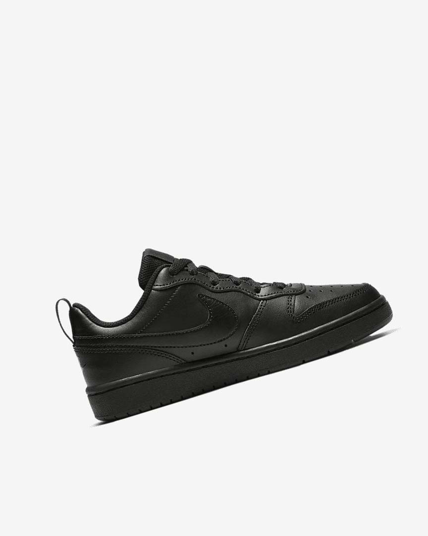 Zapatos Nike Court Borough Low 2 Niño Negras Negras Negras | CR3245