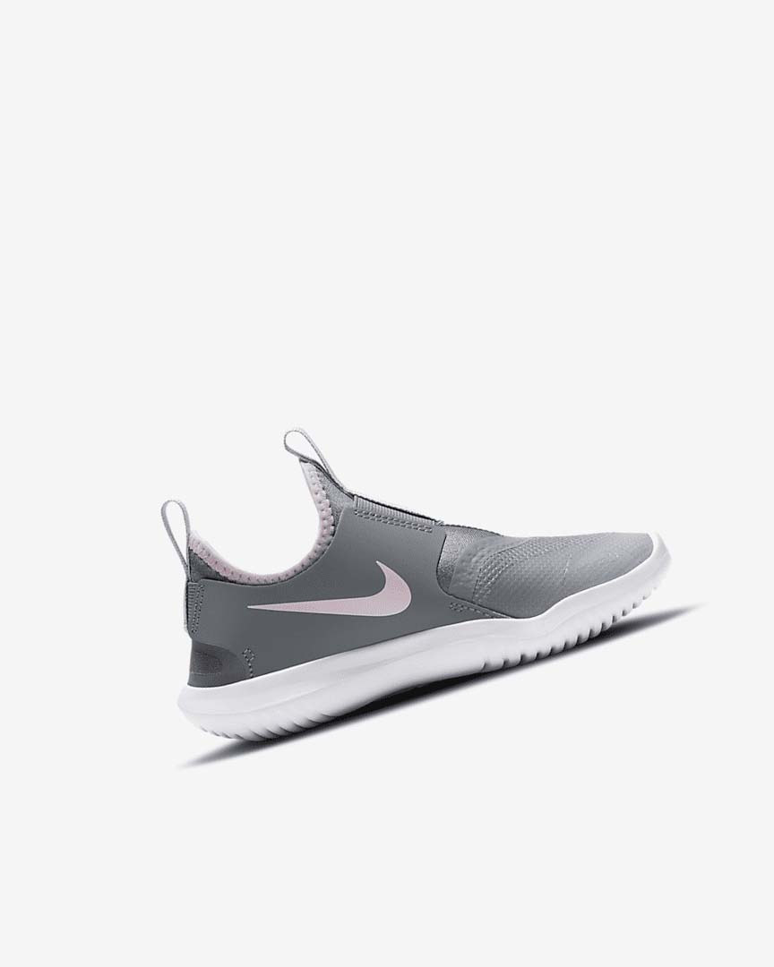 Zapatos Nike Flex Runner Niña Gris Claro Gris Blancas Rosas | CR2427