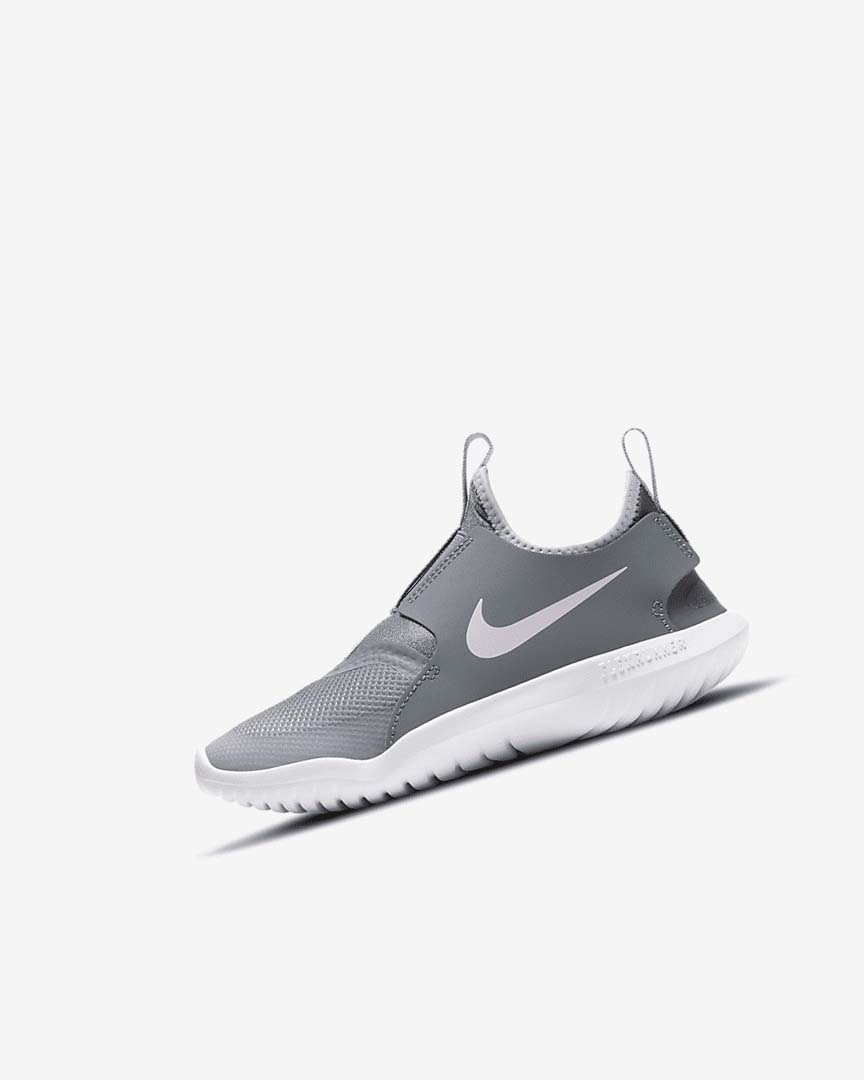 Zapatos Nike Flex Runner Niña Gris Claro Gris Blancas Rosas | CR2427