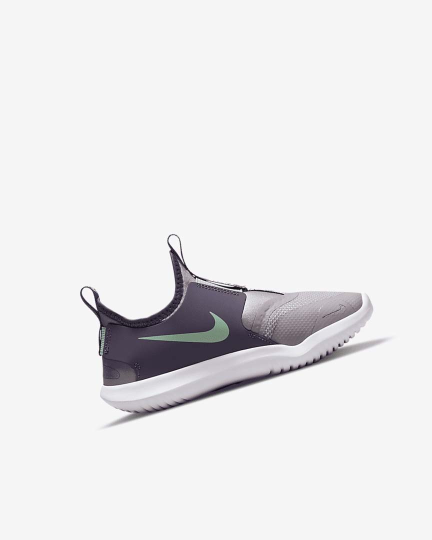 Zapatos Nike Flex Runner Niña Gris Moradas Verde Menta | CR2412