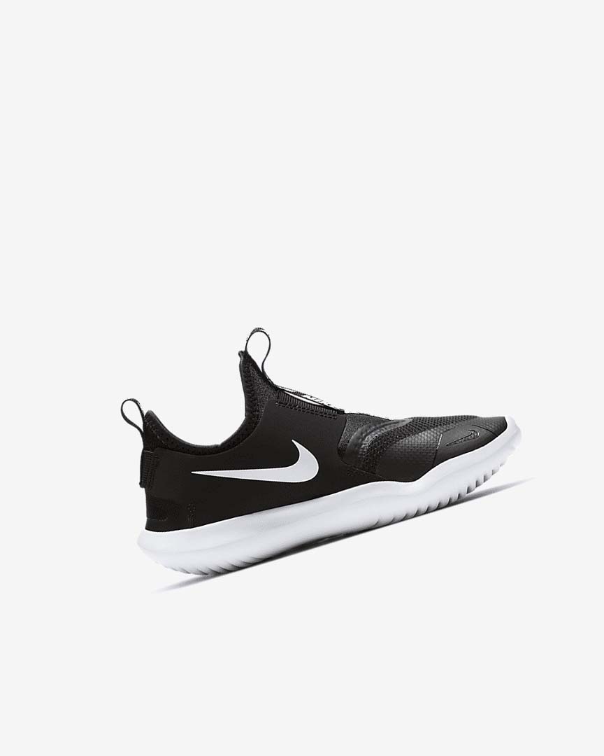 Zapatos Nike Flex Runner Niña Negras Blancas | CR1117