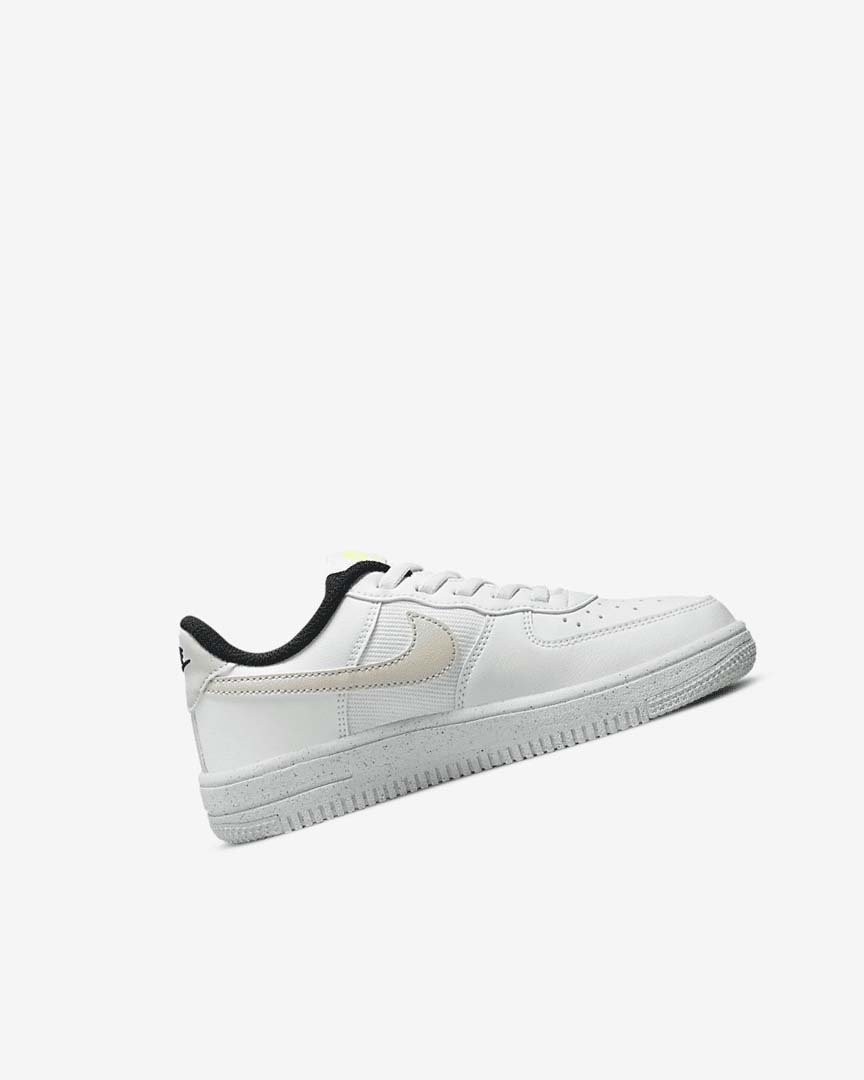 Zapatos Nike Force 1 Next Nature Niña Blancas Negras Beige Claro | CR2433