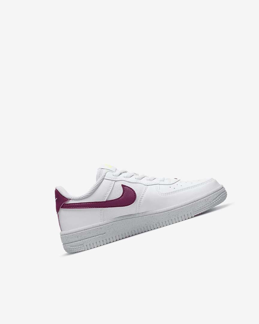 Zapatos Nike Force 1 Next Nature Niño Blancas Plateadas | CR3210