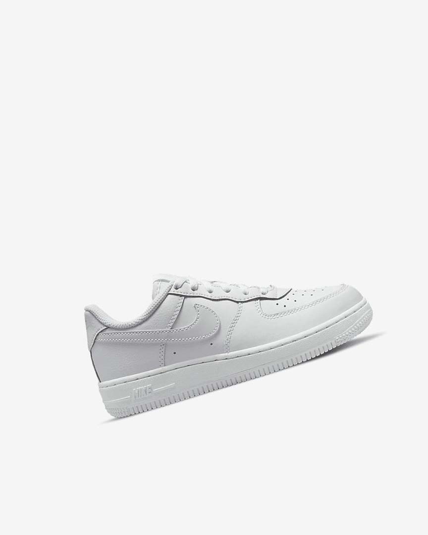 Zapatos Nike Force 1 Niño Blancas | CR3265