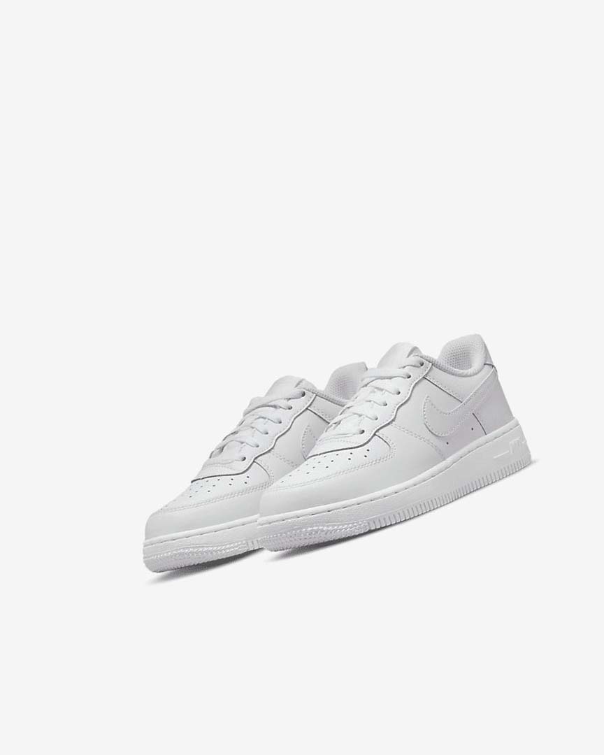 Zapatos Nike Force 1 Niño Blancas | CR3265