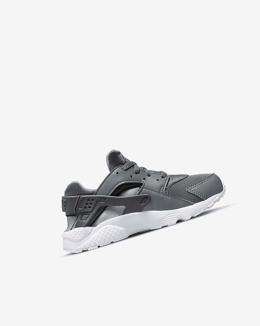 Zapatos Nike Huarache Run Niña Gris Gris Blancas Gris | CR3190