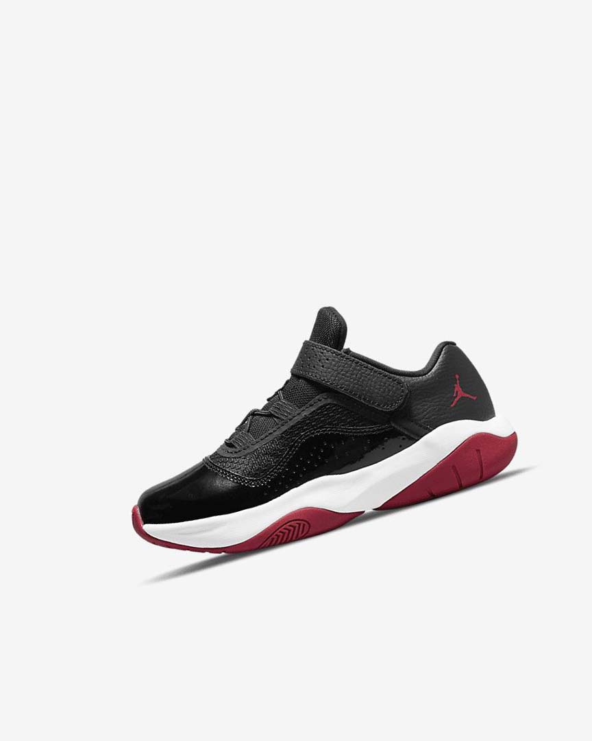 Zapatos Nike Jordan 11 CMFT Low Niño Negras Rojas Blancas | CR3199