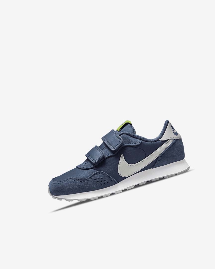 Zapatos Nike MD Valiant Niña Azul Marino Verde Gris | CR2996