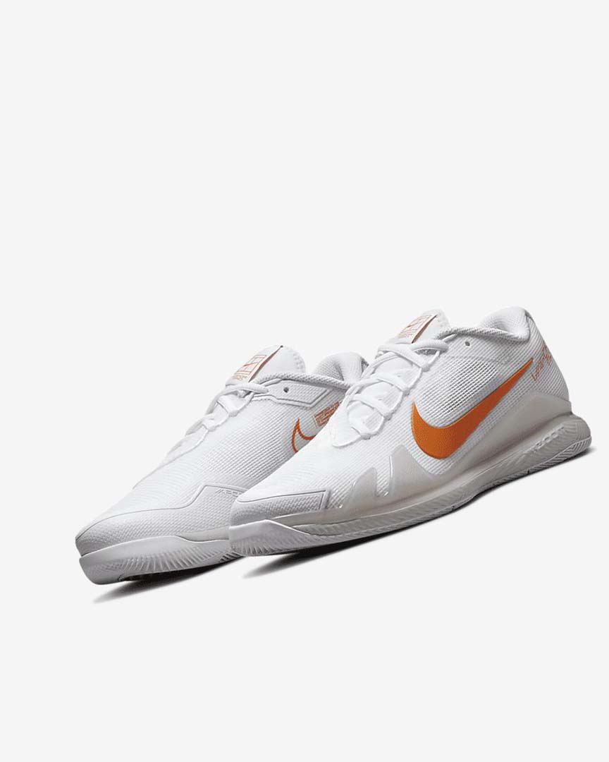 Zapatos Tennis Nike Court Air Zoom Vapor Pro Mujer Blancas Beige Claro Azules | CR2379