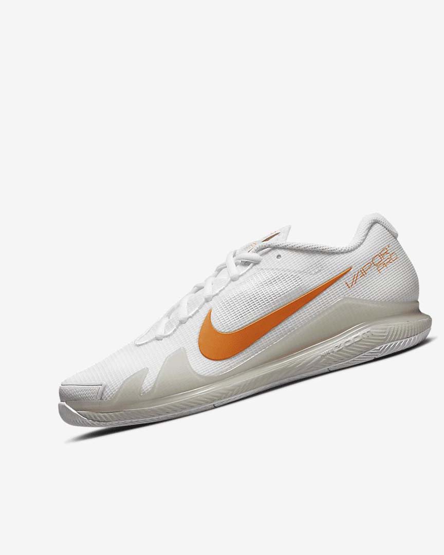 Zapatos Tennis Nike Court Air Zoom Vapor Pro Mujer Blancas Beige Claro Azules | CR2379