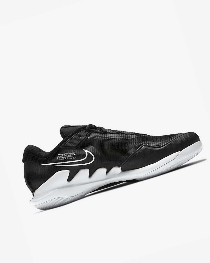 Zapatos Tennis Nike Court Air Zoom Vapor Pro Hombre Negras Blancas | CR2418