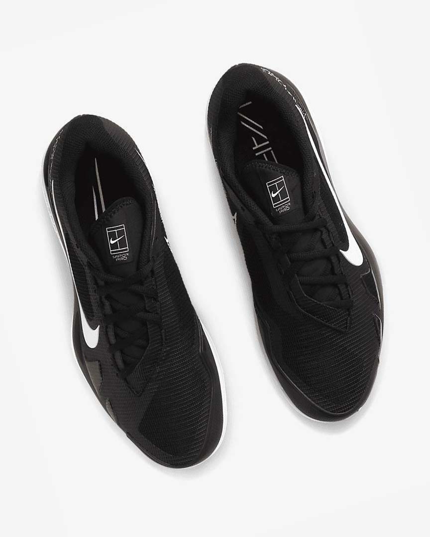 Zapatos Tennis Nike Court Air Zoom Vapor Pro Hombre Negras Blancas | CR2418