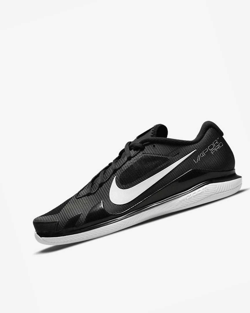 Zapatos Tennis Nike Court Air Zoom Vapor Pro Hombre Negras Blancas | CR2506