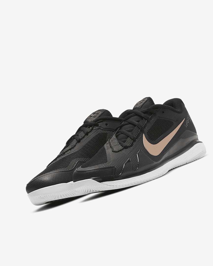 Zapatos Tennis Nike Court Air Zoom Vapor Pro Mujer Negras Blancas Metal Rojas Marrones | CR2997