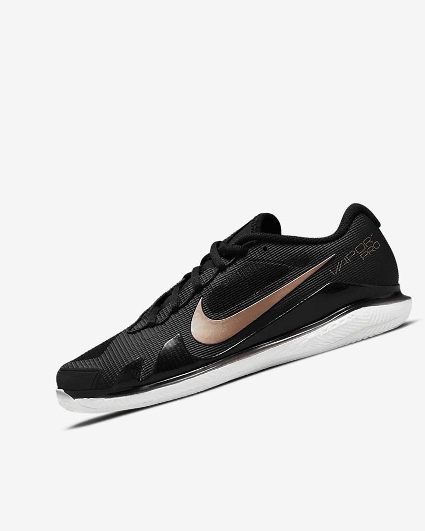 Zapatos Tennis Nike Court Air Zoom Vapor Pro Mujer Negras Blancas Metal Rojas Marrones | CR4722