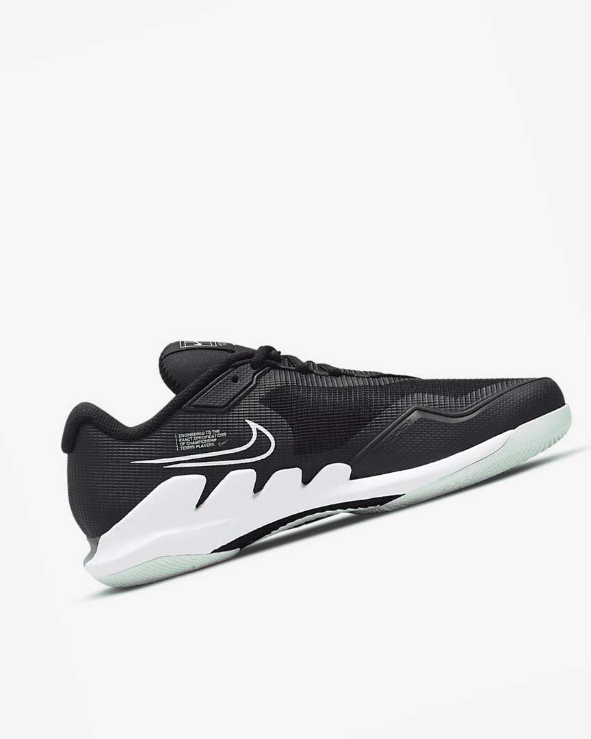 Zapatos Tennis Nike Court Air Zoom Vapor Pro Hombre Negras Verde Menta Blancas | CR4851