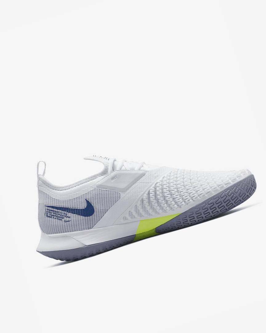 Zapatos Tennis Nike Court React Vapor NXT Hombre Blancas Azul Marino | CR4739