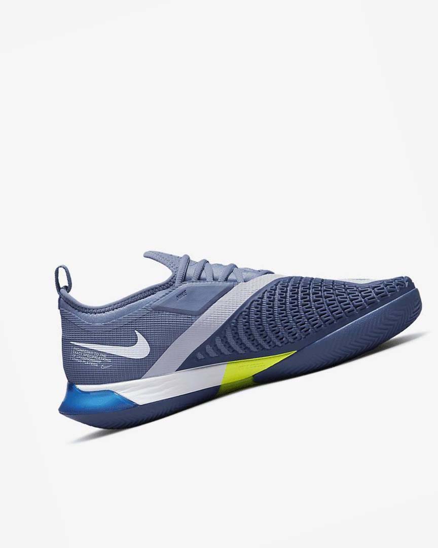 Zapatos Tennis Nike Court React Vapor NXT Hombre Blancas Azul Marino | CR5325