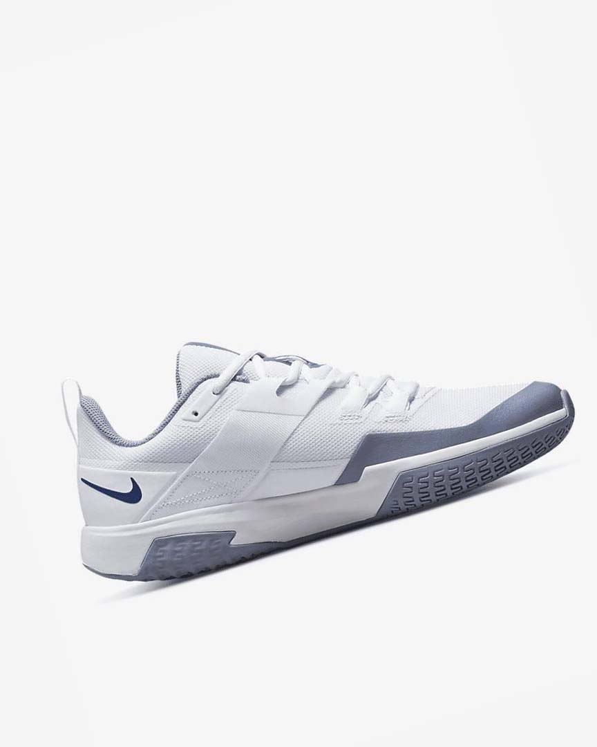 Zapatos Tennis Nike Court Vapor Lite Hombre Blancas Azul Marino | CR3202