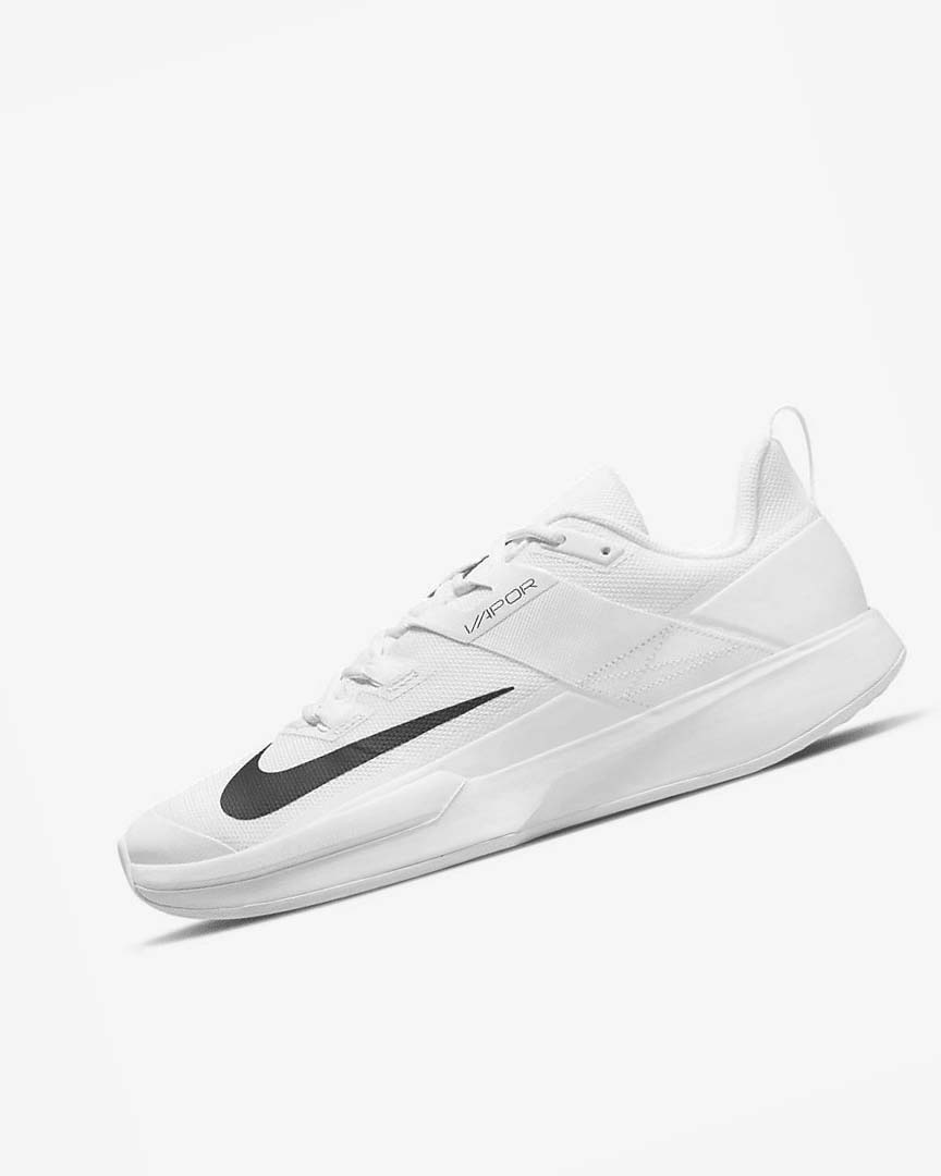 Zapatos Tennis Nike Court Vapor Lite Hombre Blancas Negras | CR5059