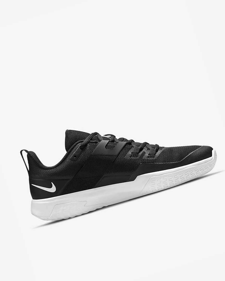 Zapatos Tennis Nike Court Vapor Lite Hombre Negras Blancas | CR5107