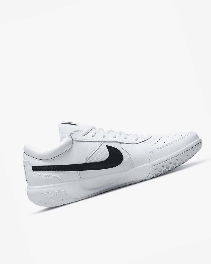 Zapatos Tennis Nike Court Zoom Lite 3 Hombre Blancas Negras | CR4670