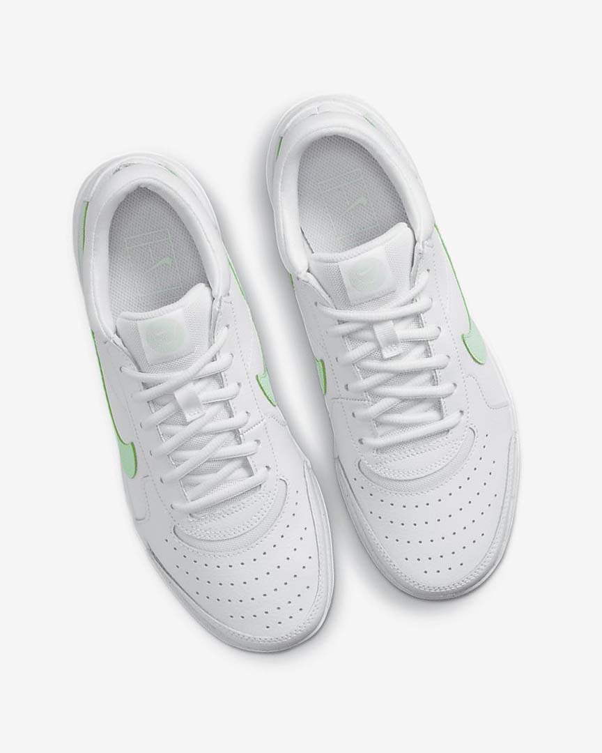 Zapatos Tennis Nike Court Zoom Lite 3 Mujer Blancas Verde Menta | CR3108