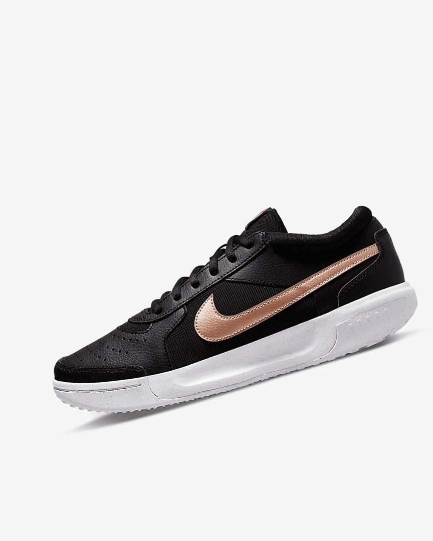 Zapatos Tennis Nike Court Zoom Lite 3 Mujer Negras Blancas Metal Rojas Marrones | CR3269